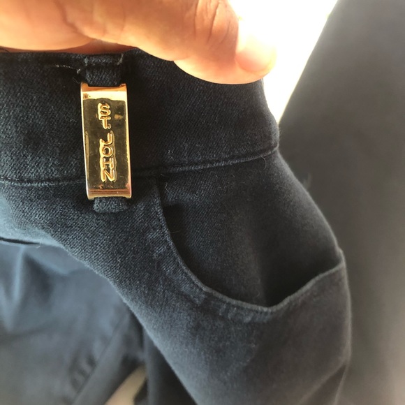 St.John Sport by Marie Gray Black Jeans Size:10 - Picture 8 of 10